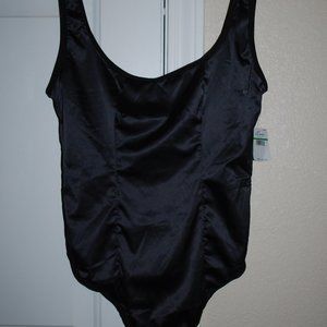 Sexy NWT Intimately Free People Black Bodysuit L